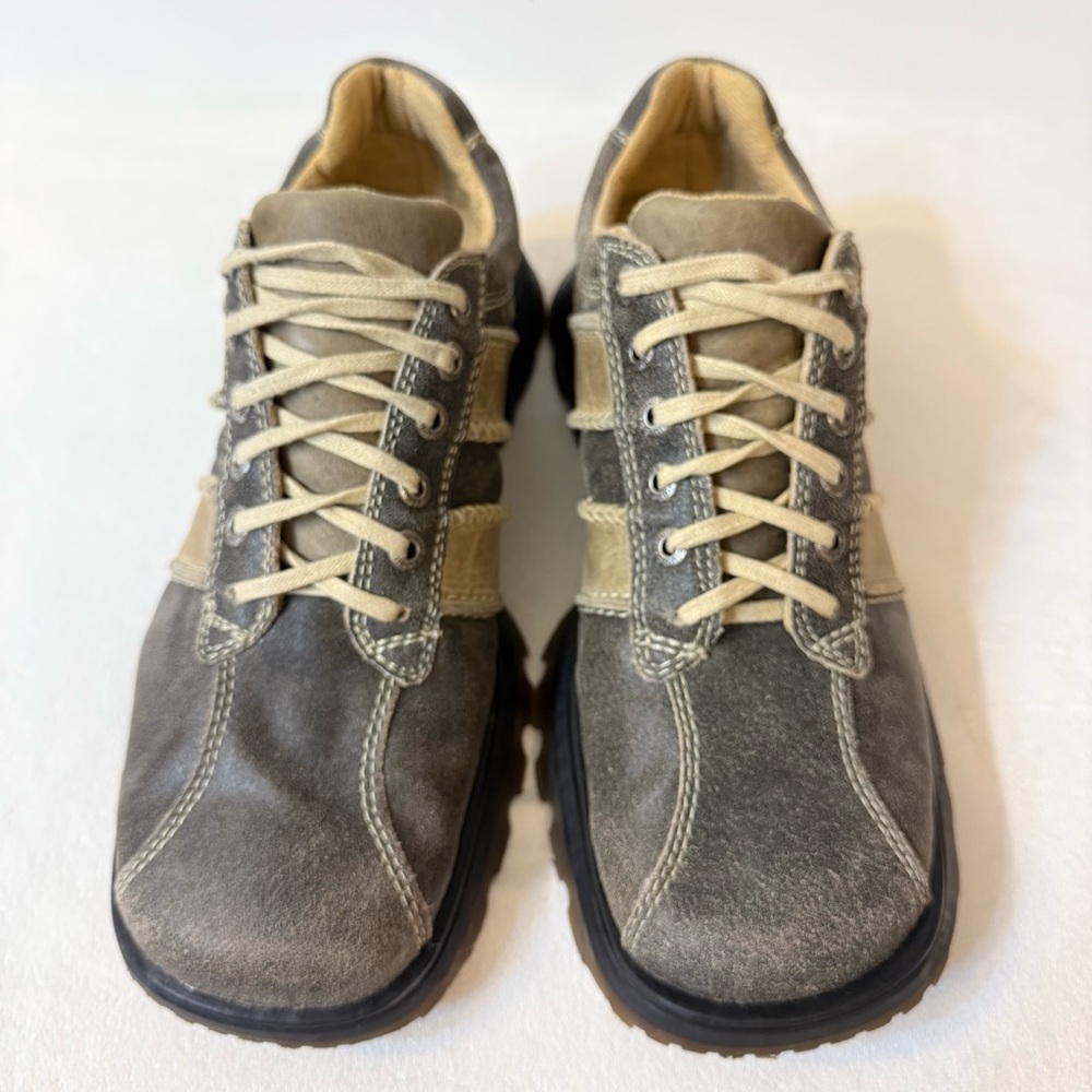 BED:STU The Next Step Square Toe Lace Up Leather Sneakers Size 44 - Picture 4 of 11